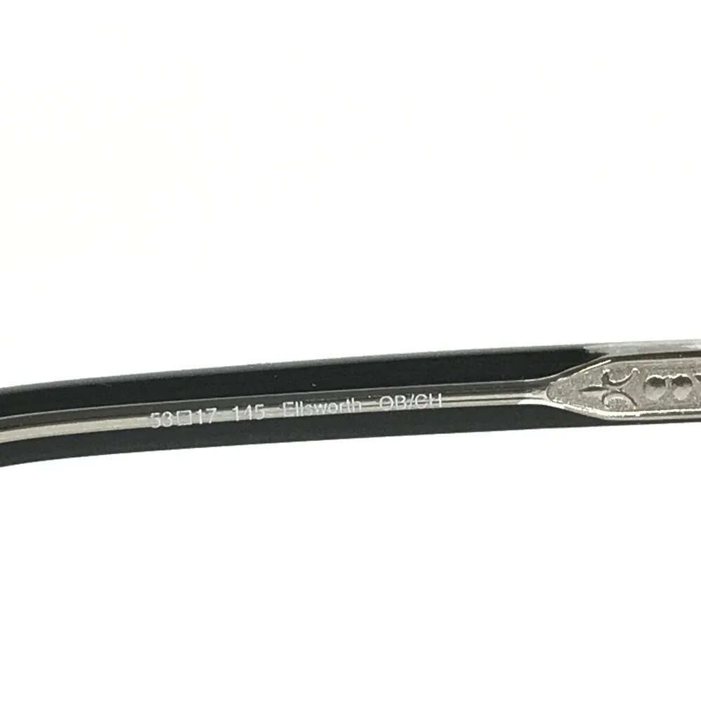 Oliver Peoples Ellsworth OB/CH Eyeglasses Frames Black Rectangular 53-17-145